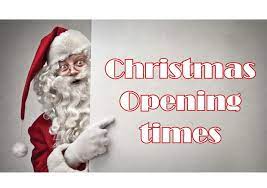 MHS Christmas Opening Hours 2023