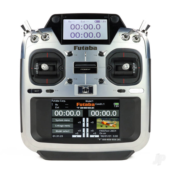 Futaba T26SZ 26-Channel Air Radio, Multi Mode, with R7208SB Rx