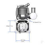 Stinger 63cc SE Petrol Engine
