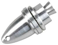 Small Collet Propeller Adaptor With Spinner (3.17mm)