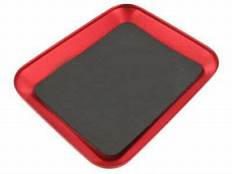 Red Alloy Small Parts Tray