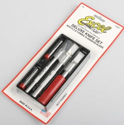 Excel Hobby Knife Set In Plastic Tray