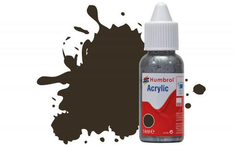 Humbrol Acrylic Paint: 10 - Service Brown - Gloss