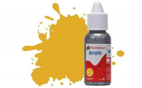Humbrol Acrylic Paint: 16 - Gold - Metallic
