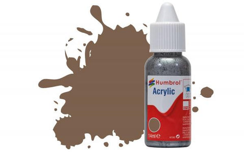 Humbrol Acrylic Paint: 29 - Dark Earth - Matt