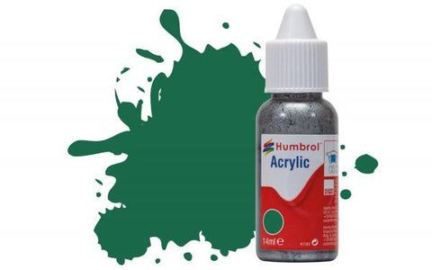 Humbrol Acrylic Paint: 30 - Dark Green - Matt