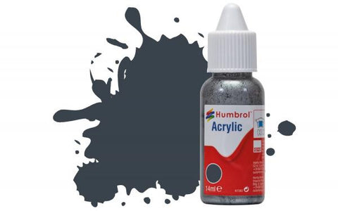 Humbrol Acrylic Paint: 32 - Dark Grey - Matt