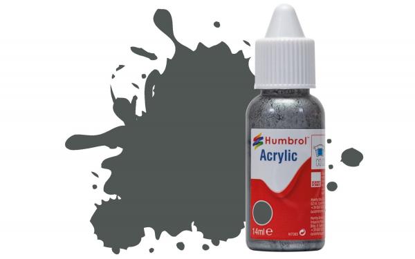 Humbrol Acrylic Paint: 27 - Sea Grey - Matt