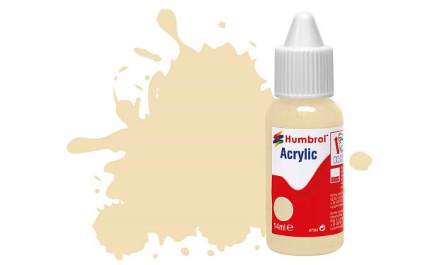 Humbrol Acrylic Paint: 71 - Oak - Satin