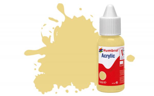 Humbrol Acrylic Paint: 103 - Cream - Matt