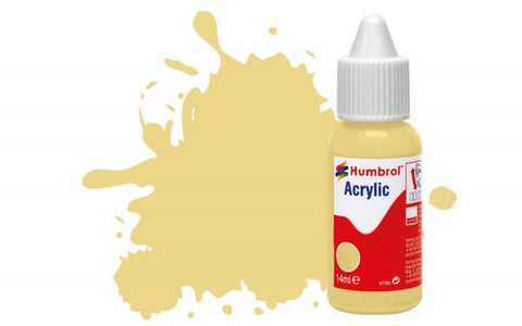 Humbrol Acrylic Paint: 103 - Cream - Matt
