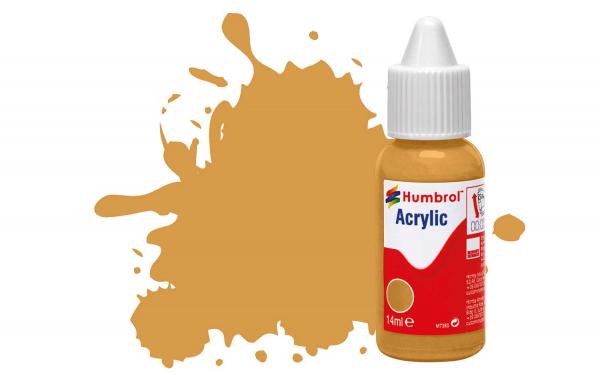 Humbrol Acrylic Paint: 63 - Sand - Matt