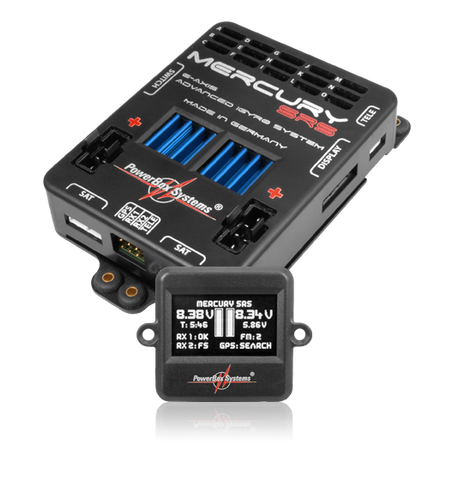 Powerbox Mercury SRS with Switch & OLED-Display ( USED )