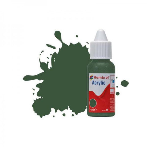 Humbrol Acrylic Paint: 78 - Cockpit Green - Matt