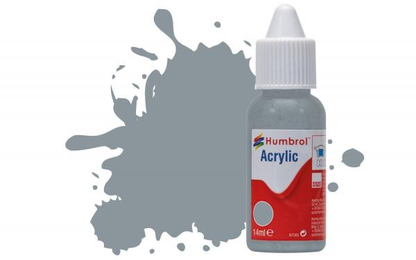 Humbrol Acrylic Paint: 87 - Steel Grey - Matt
