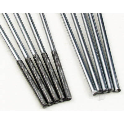 M2 Threaded Control Rod 300mm (5pk) (Pushrod)