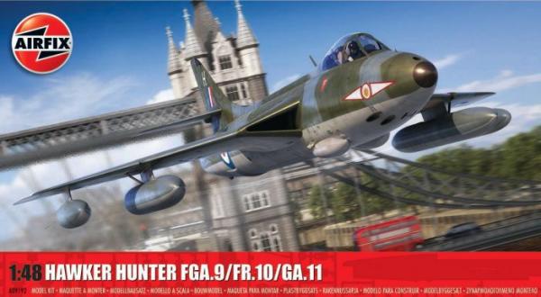 Airfix 1/48 Hawker Hunter FGA9 FR10 GA11