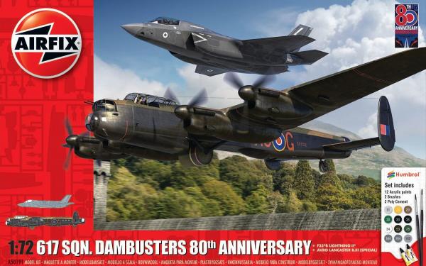 Airfix 1/72 617 Sqn. Dambusters 80th Anniversary - Gift Set