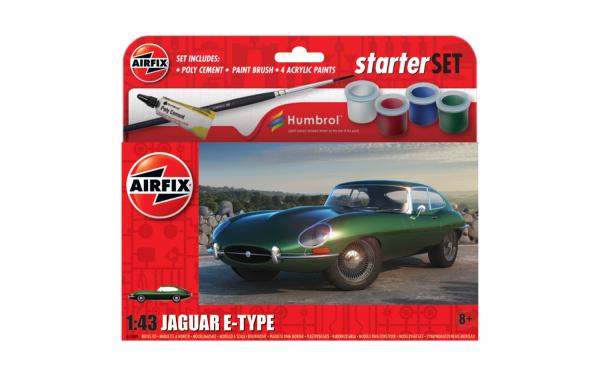 Airfix 1/43 Starter Set - Jaguar E-Type
