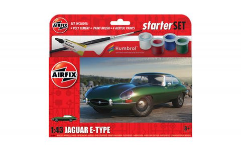 Airfix 1/43 Starter Set - Jaguar E-Type