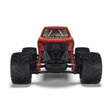 ARRMA 1/16 GORGON GROM 4X4 RTR Brushed Monster Truck (Battery & Charger Included), Red