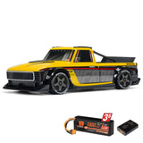 ARRMA 1/12 INFRACTION GROM 3S 4X4 Ready-To-Run Brushless All-Road Street Bash ((1 x 3S Battery & Charger Included), Yellow/Black