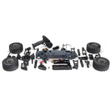 ARRMA 1/10 GORGON 2WD RTA Self Assembly Kit Brushed Monster Truck (Battery & Charger Included), Gun Metal
