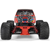 ARRMA 1/10 GORGON 2WD RTR Brushed Monster Truck (Battery & Charger Included), Red