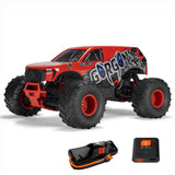 ARRMA 1/10 GORGON 2WD RTR Brushed Monster Truck (Battery & Charger Included), Red