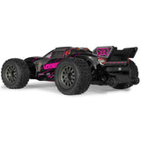 ARRMA 1/10 VORTEKS 223S DSC 2WD RTR Brushless Stadium Truck, Pink ( No Battery & Charger Included)