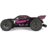 ARRMA 1/10 VORTEKS 223S DSC 2WD RTR Brushless Stadium Truck, Pink ( No Battery & Charger Included)