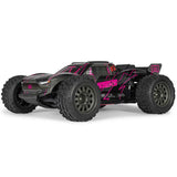 ARRMA 1/10 VORTEKS 223S DSC 2WD RTR Brushless Stadium Truck, Pink ( No Battery & Charger Included)