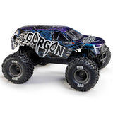 ARRMA 1/10 GORGON 223S 2WD RTR Brushless Monster Truck, Blue/Black