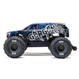 ARRMA 1/10 GORGON 223S 2WD RTR Brushless Monster Truck, Blue/Black