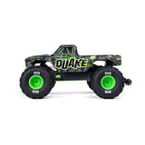 ARRMA 1/10 QUAKE 223S DSC 2WD RTR Brushless Monster Truck, Green WITHOUT Battery & Charger