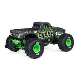 ARRMA 1/10 QUAKE 223S DSC 2WD RTR Brushless Monster Truck, Green WITHOUT Battery & Charger