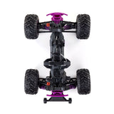 ARRMA 1/10 QUAKE 223S DSC 2WD RTR Brushless Monster Truck, Purple WITHOUT Battery & Charger
