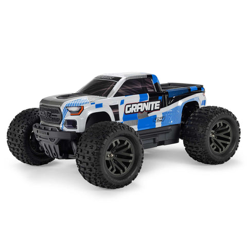 ARRMA 1/10 GRANITE MEGA 665 4X4 RTR Brushed Monster Truck, Blue WITHOUT Battery & Charger