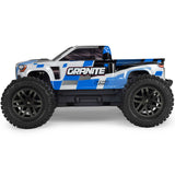 ARRMA 1/10 GRANITE MEGA 665 4X4 RTR Brushed Monster Truck, Blue WITHOUT Battery & Charger