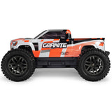 ARRMA 1/10 GRANITE MEGA 665 4X4 RTR 2S Brushed Monster Truck, Orange WITHOUT Battery & Charger