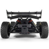ARRMA 1/8 TYPHON MEGA 665 4X4 RTR Brushed Buggy, Yellow (No Batt+No Chgr)
