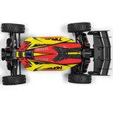ARRMA 1/8 TYPHON MEGA 665 4X4 RTR Brushed Buggy, Yellow (No Batt+No Chgr)
