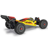 ARRMA 1/8 TYPHON MEGA 665 4X4 RTR Brushed Buggy, Yellow (No Batt+No Chgr)