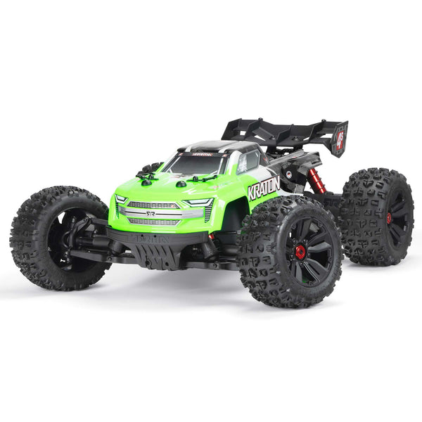 ARRMA 1/10 KRATON 4S 4X4 RTR Brushless Speed Truck, Green (Battery & Charger Not Included)
