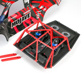ARRMA 1/7 MOJAVE 6S 4X4 RTR Brushless Desert Truck, Red/Black (No Battery & Charger Included)