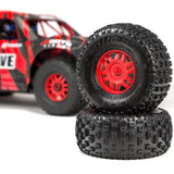 ARRMA 1/7 MOJAVE 6S 4X4 RTR Brushless Desert Truck, Red/Black (No Battery & Charger Included)