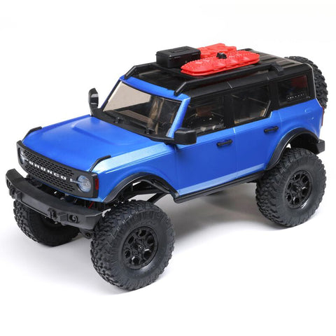 Axia l/24 SCX24 2021 Ford Bronco 4WD Truck Brushed RTR, Blue