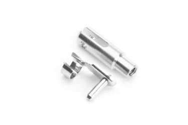 Alu Clevis M4 w. 4mm Hinged Bolt - Model Heli Services
