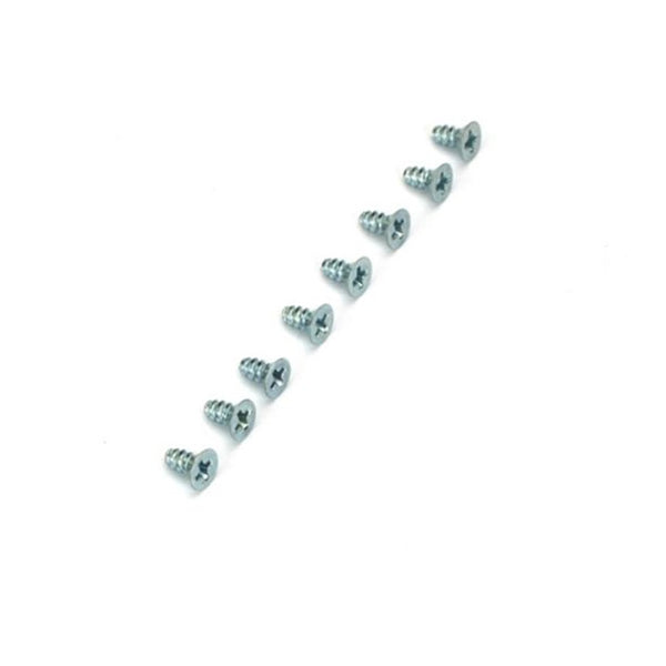 Dubro 3mm x 6mm Flat-Head  Countersunk Self-Tapping Screws (8 Pack)
