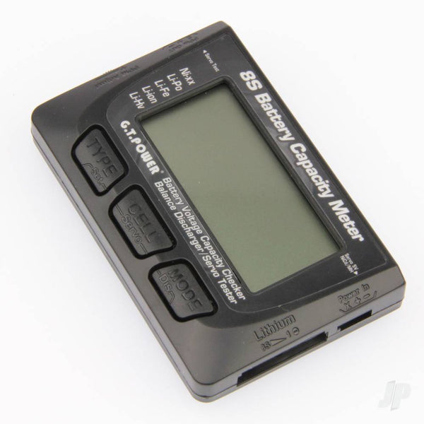 GT Lipo Battery Checker 2S-8S